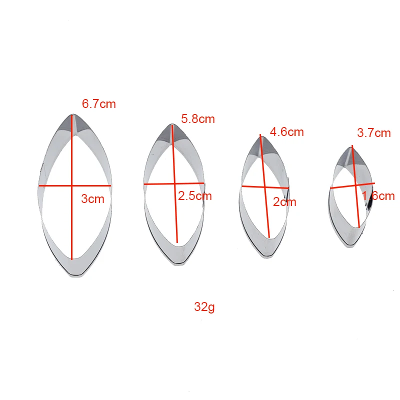 Лотос лепесток резки плесень Дизайнер DIY полимерная глина цветок керамическая