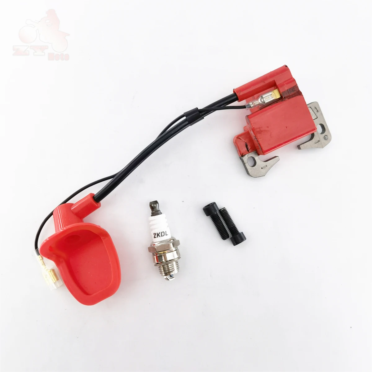 Катушка зажигания для 43cc 47cc 49cc Мини Quad карманный Dirt Bike ATV 2 х тактный двигатель