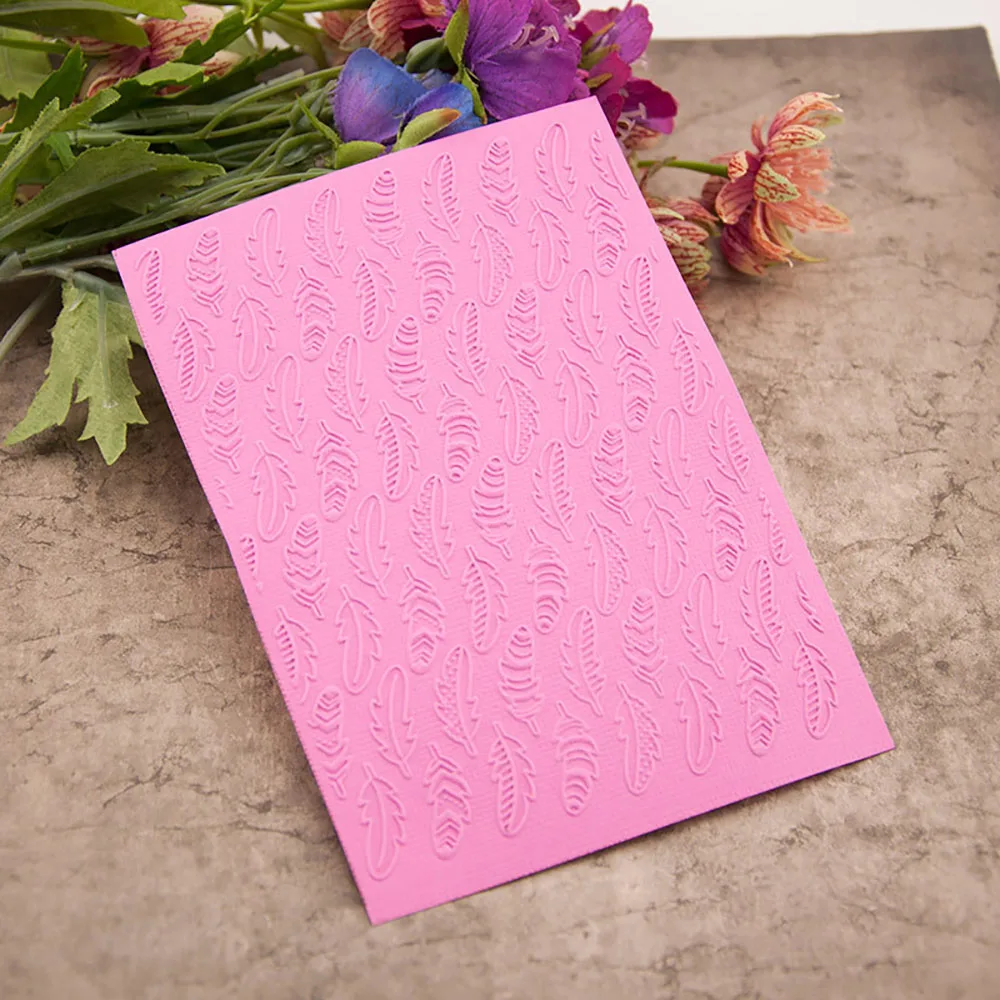 Перо для рукоделия шаблон выдавливания креативные пластиковые папки тиснения