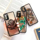 Противоударный силиконовый чехол Dragon для Estuche Oneplus 8 9 Pro чехол s Coque One Plus 9Pro 7 6T 8T 9 Pro 1 + 7 1 + 8 Матовый Жесткий чехол из поликарбоната