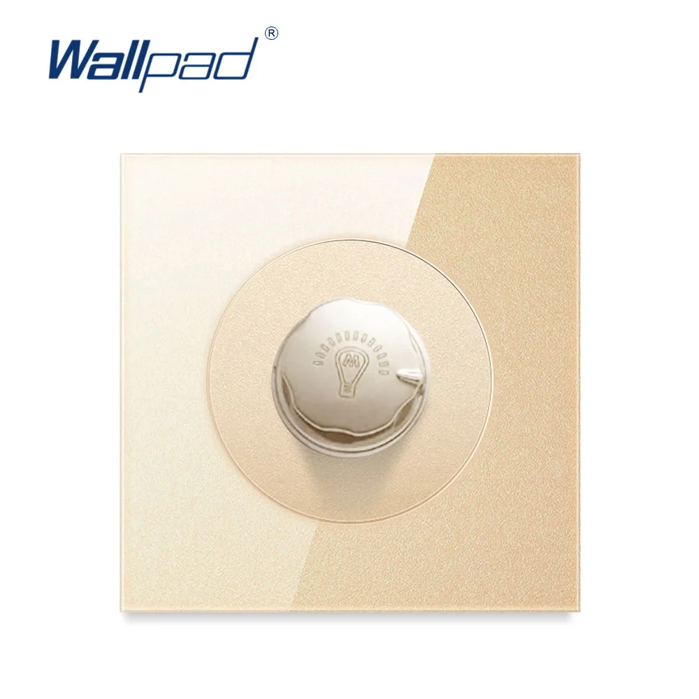 Настенный переключатель света Wallpad с регулировкой яркости поворотная кнопка