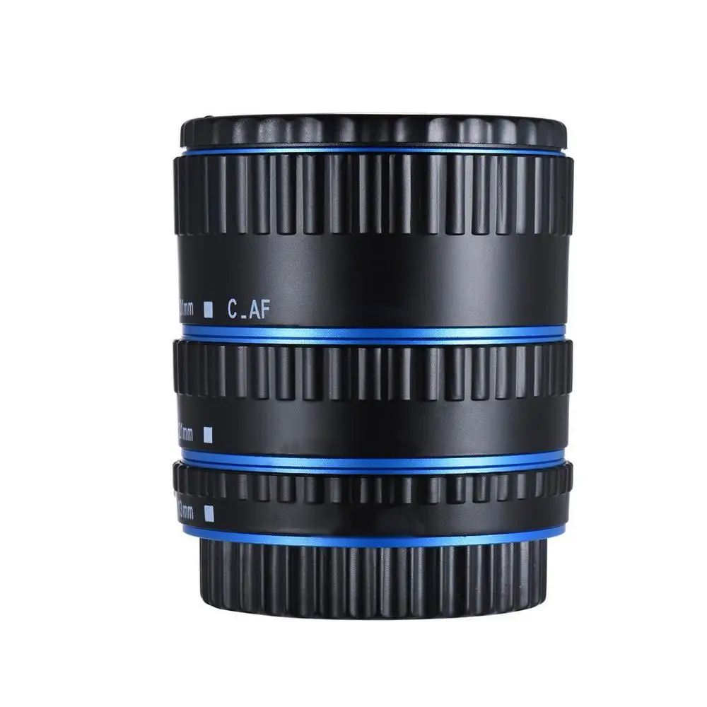 Kuulee Canon EF-S T5i T4i T3i T2i 100D 60D 70D 550D 600D 6D 7D адаптер для объектива с креплением макроудлинитель с автоматической фокусировкой AF Автофокус AF Macro