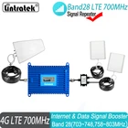 Усилитель сигнала 4G LTE 700 МГц с ЖК-дисплеем и 2 антеннами