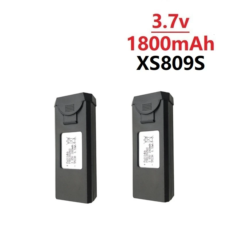 Комплекты зарядного устройства Lipo для VISUO XS809s XS816 3,7 V 1800mAh RC дроны Квадрокоптер запасные части Аксессуары - Цвет: White