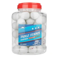 60 pcs 3 star table tennis ball ping pong balls for competition training entertainment white
