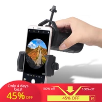 universal cell phone holder mount compatible with binocular monocular scope telescope and microscope cellulare