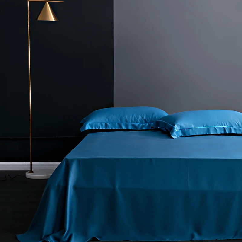 100% шелк натуральная ткань серый роскошный здоровый плоский лист лен двойной