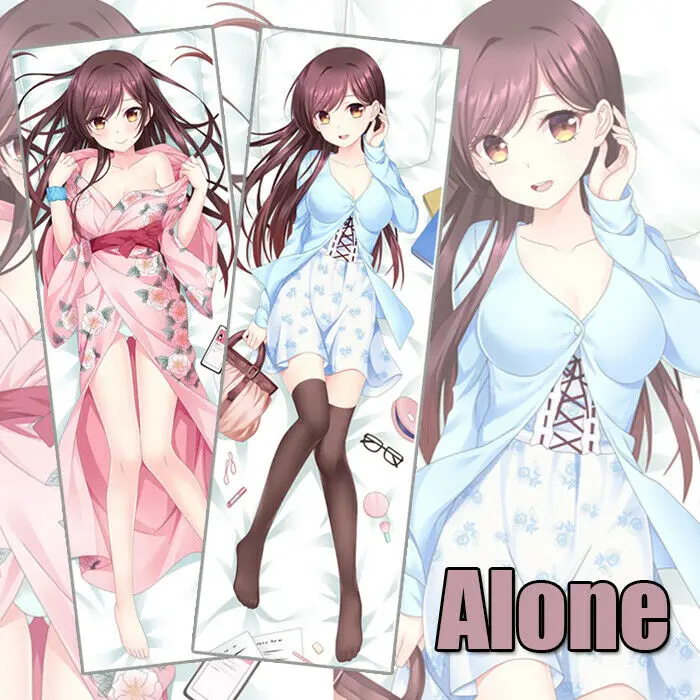 

Kanojo, Okarishimasu Ichinose Chizuru Anime Dakimakura Body Pillow Case 150x50cm Pillowcase Customize Home Bedding