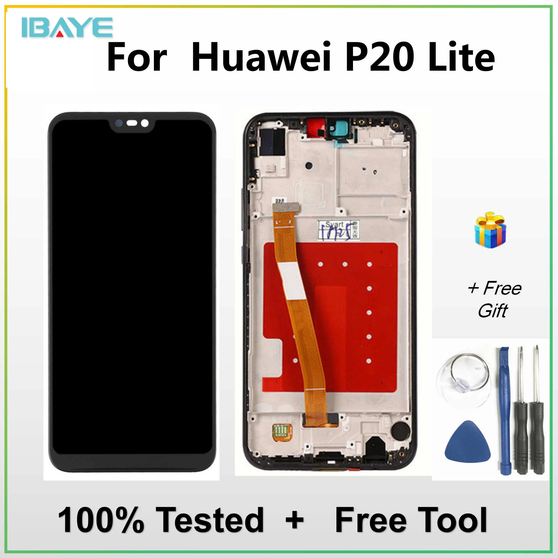 2280x1080 ips дисплей для HUAWEI P20 Lite сменный сенсорный ЖК-экран с рамкой оригинальный lcd