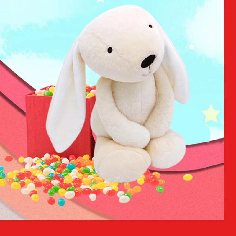 

Cute Stuffed Rabbit Plush Soft Toys Plushie Rabbit Kids Pillow Doll Creative Birthday Gifts For Girls