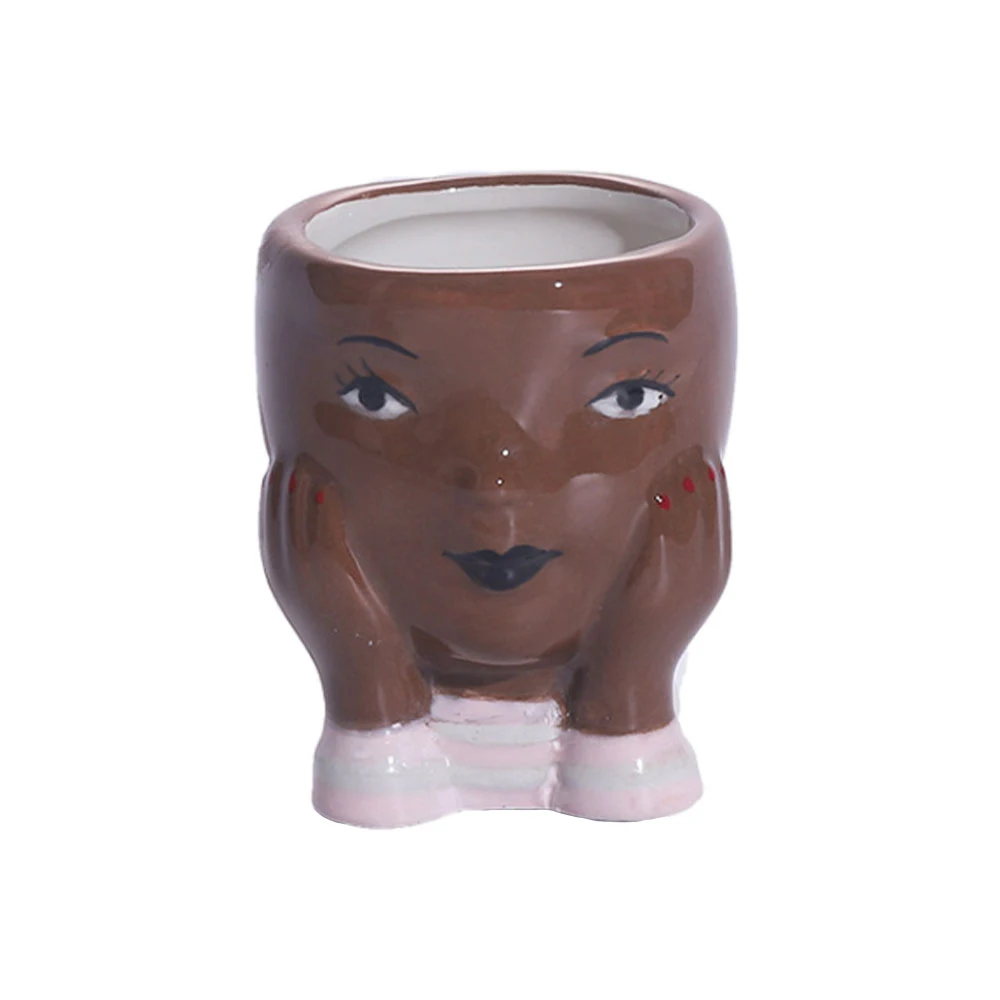 Художественный портрет растения ваза скульптура человеческое лицо семейный