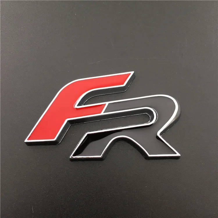 

Metal Zinc Alloy FR Car Stickers Emblems Badges
