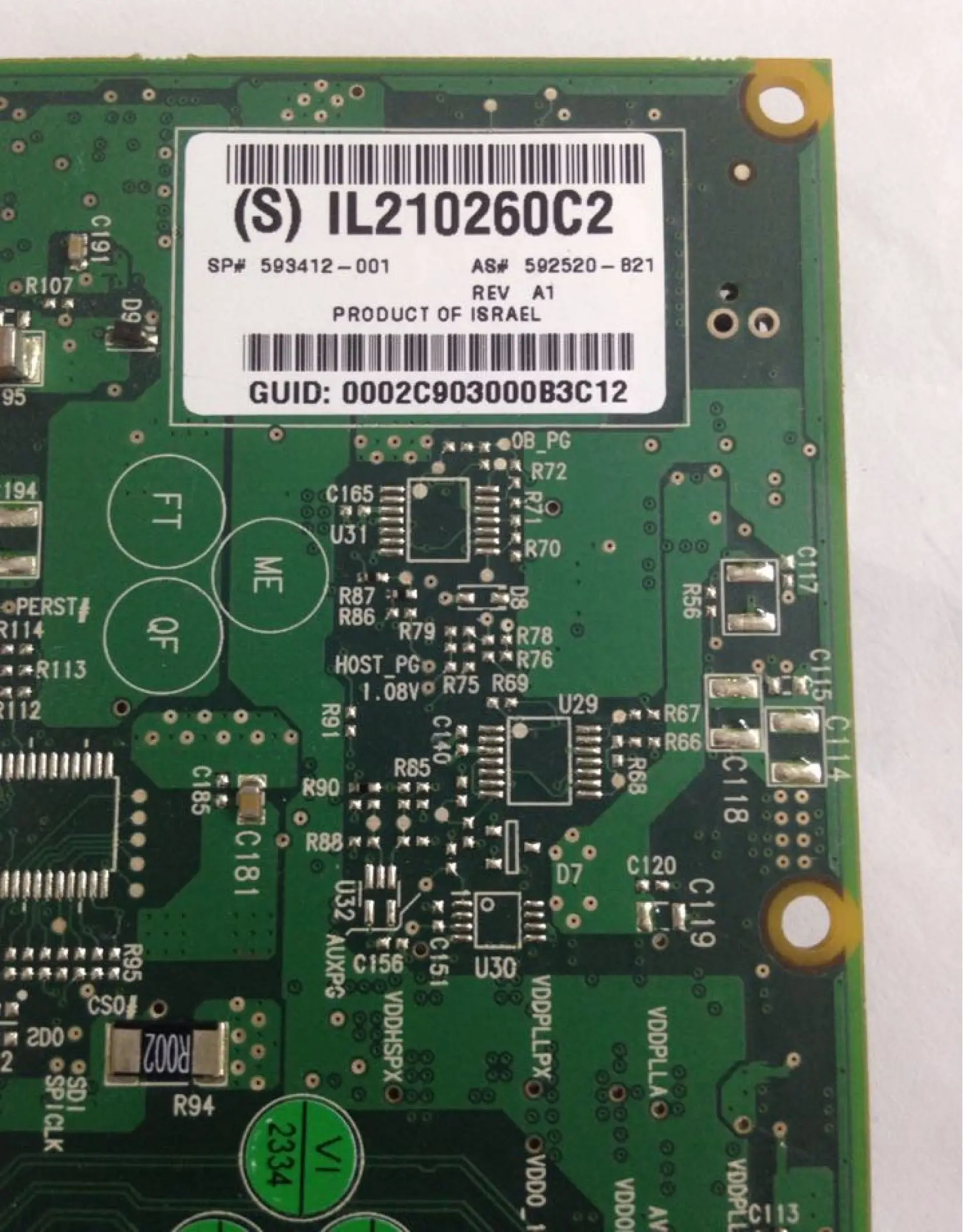 592520-B21 593412-001 InfiniBand 4X QDR ConnectX-2 PCIe G2 Dual Port HCA | PC Hardware Cables & Adapters