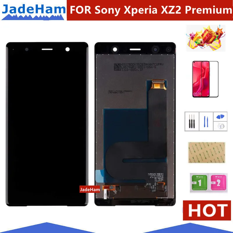 

ЖК-дисплей 5,8 "для Sony Xperia XZ2 Premium, ЖК-дисплей, сенсорный экран, дигитайзер для Sony XZ2 Premium LCD, замена с защитой
