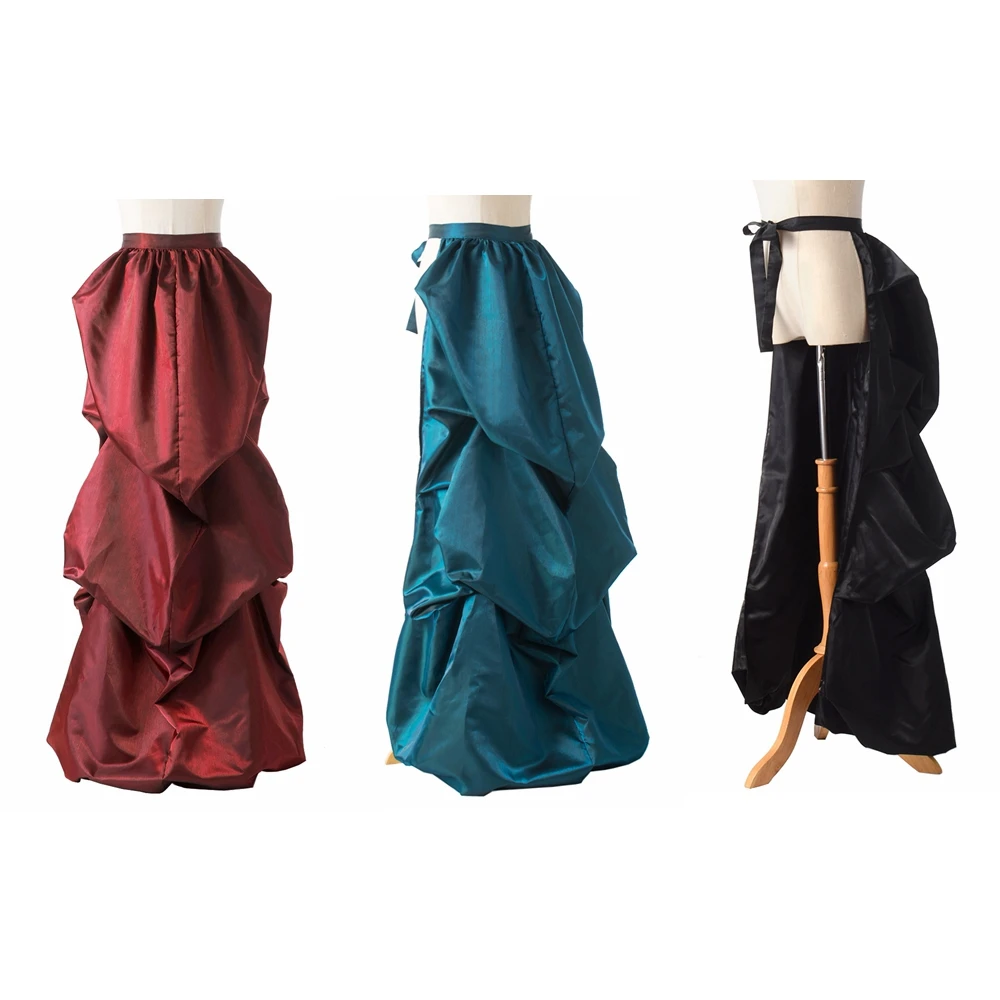 Стимпанк Готическая суета юбка Викторианский бурлеск костюм Elizabeth косплей