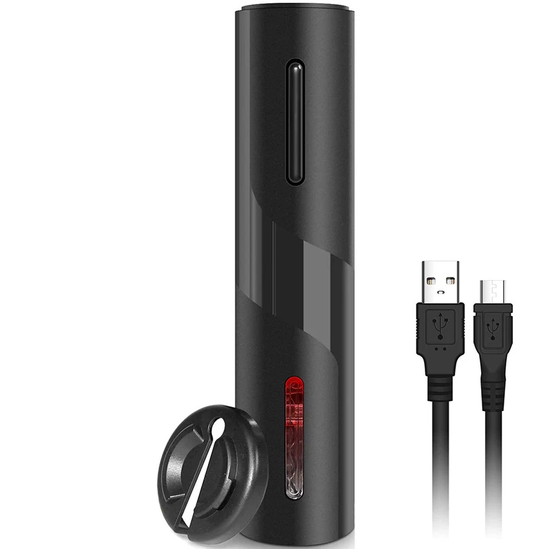 Electric Wine Opener Rechargeable Automatic Corkscrew Bottle with Foil Cutter &amp USB Charging Cable Suit for Home Us | Дом и сад