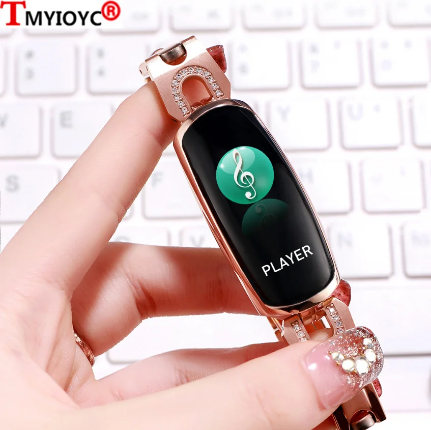 TMYIOYC AK16 фитнес браслет для женщин пульсометр монитор артериального давления сна