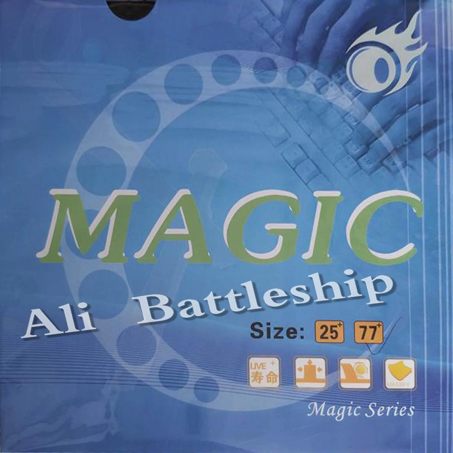 

BAI LAYER Magic 77+ Long Pips-Out Table Tennis PingPong Rubber