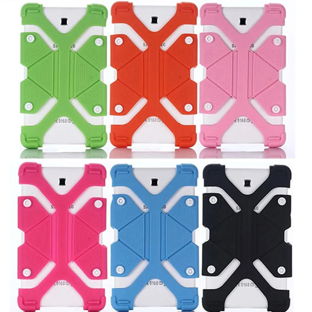 Универсальный чехол для планшетного ПК 7 8 дюймов гибкий силиконовый