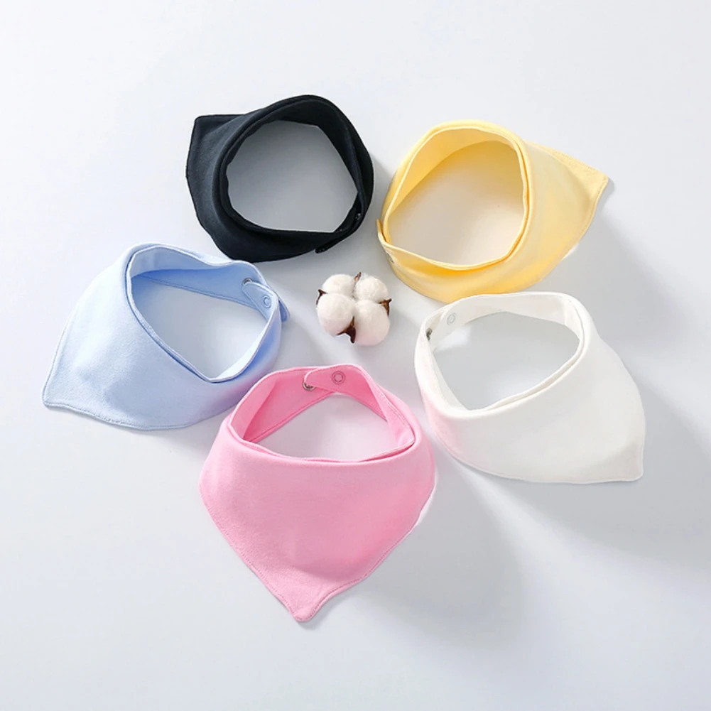 Baberos Bandana para beb&eacute;s, Baberos para ni&ntilde;os y ni&ntilde;as, para comer y morder-0