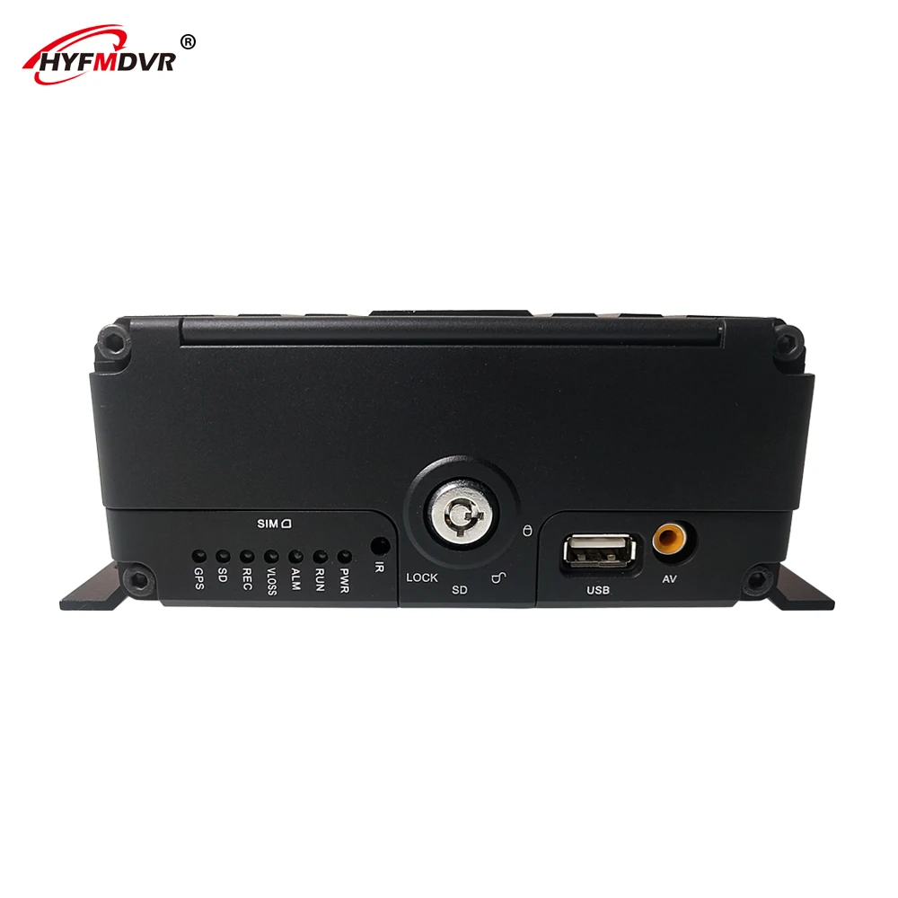 HYFMDVR оптовая продажа с фабрики 3g gps WIFI мобильный видеорегистратор ahd 1080p два