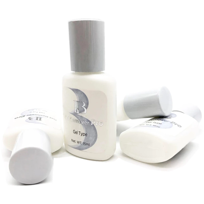 

1/2 бутылки профессионального средства для снятия геля Ibeauty 15 мл IB для наращивания ресниц прозрачное средство для снятия клея корейское Ориг...