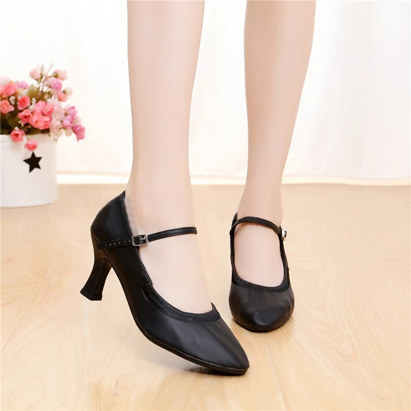 

NEW Women Girls Ballroom Dancing Shoes Latin Modern Tango Dance High Heel Shoes
