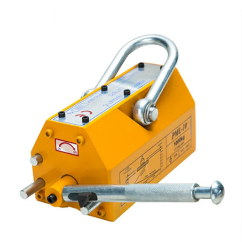 100/200/400/600 KG 1/2/3/5T portable permanent magnetic lifter crane metal lifting tool steel sheet magnet | Инструменты
