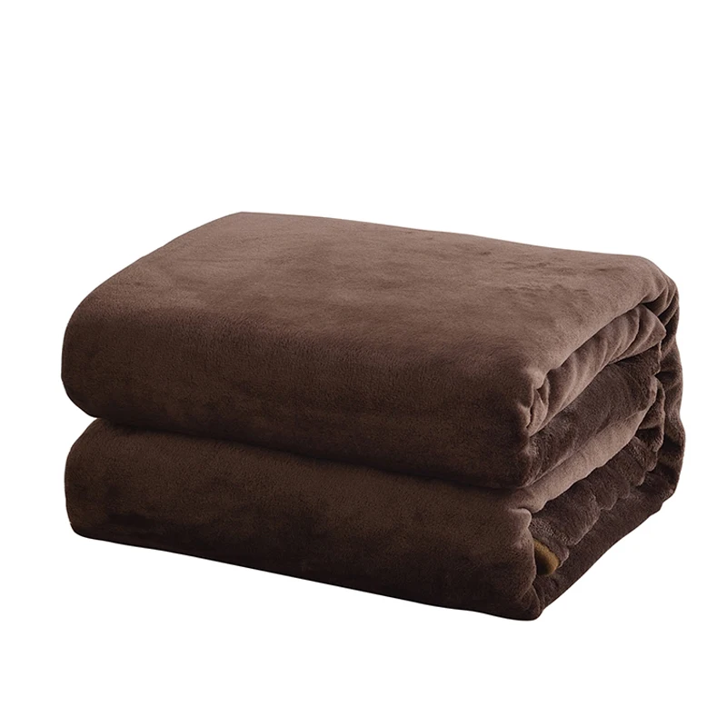 Супер мягкое Флисовое одеяло г/см/г/см 6 размеров однотонное покрывало для дивана