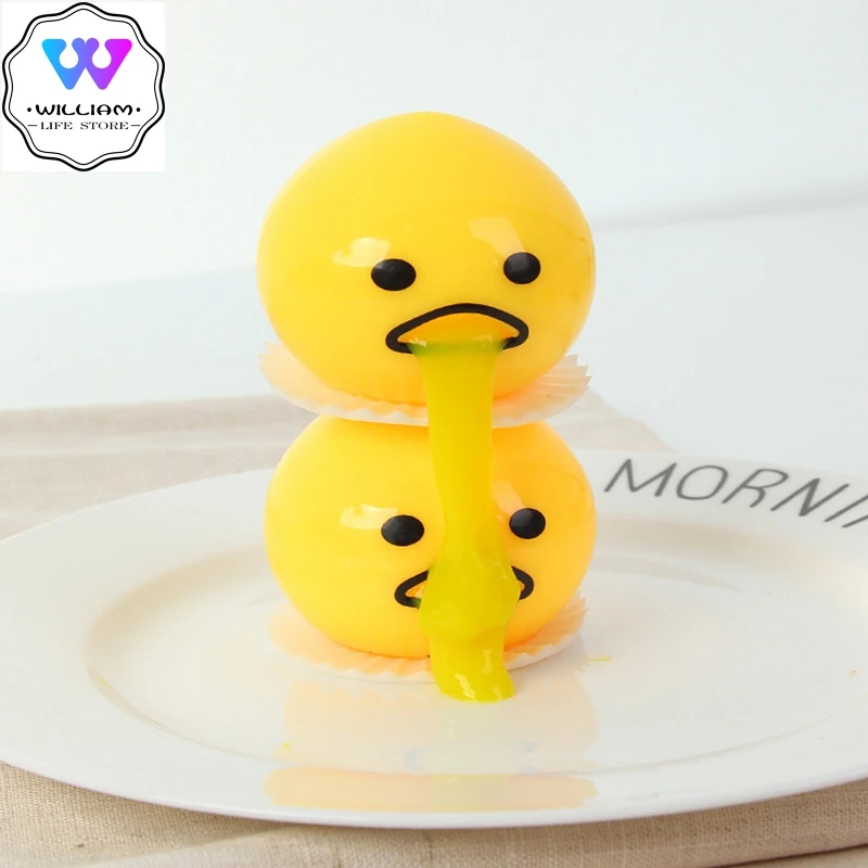 2 шт. новинка распродажа мягкое вспенивающее яичное желток против стресса