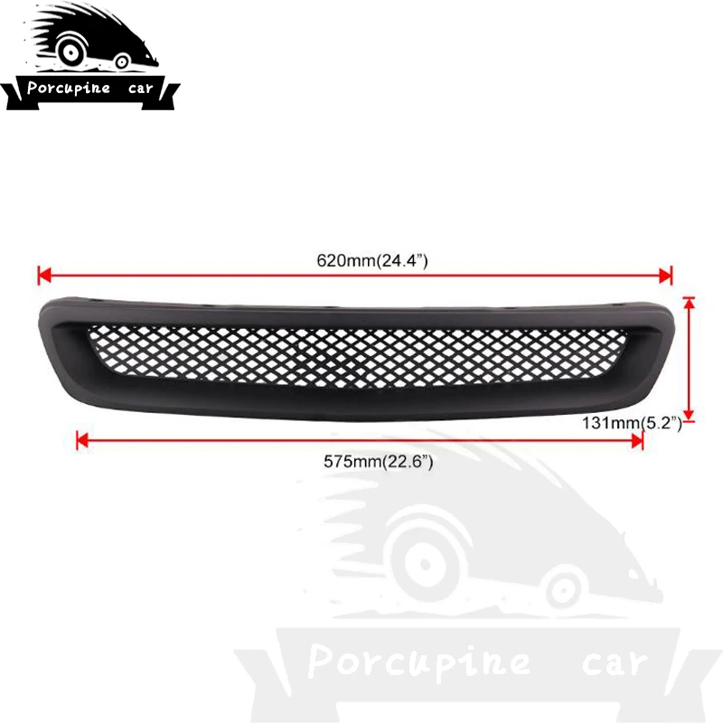 Передняя решетка гоночного автомобиля литьевая крышка жидкая сетка передняя