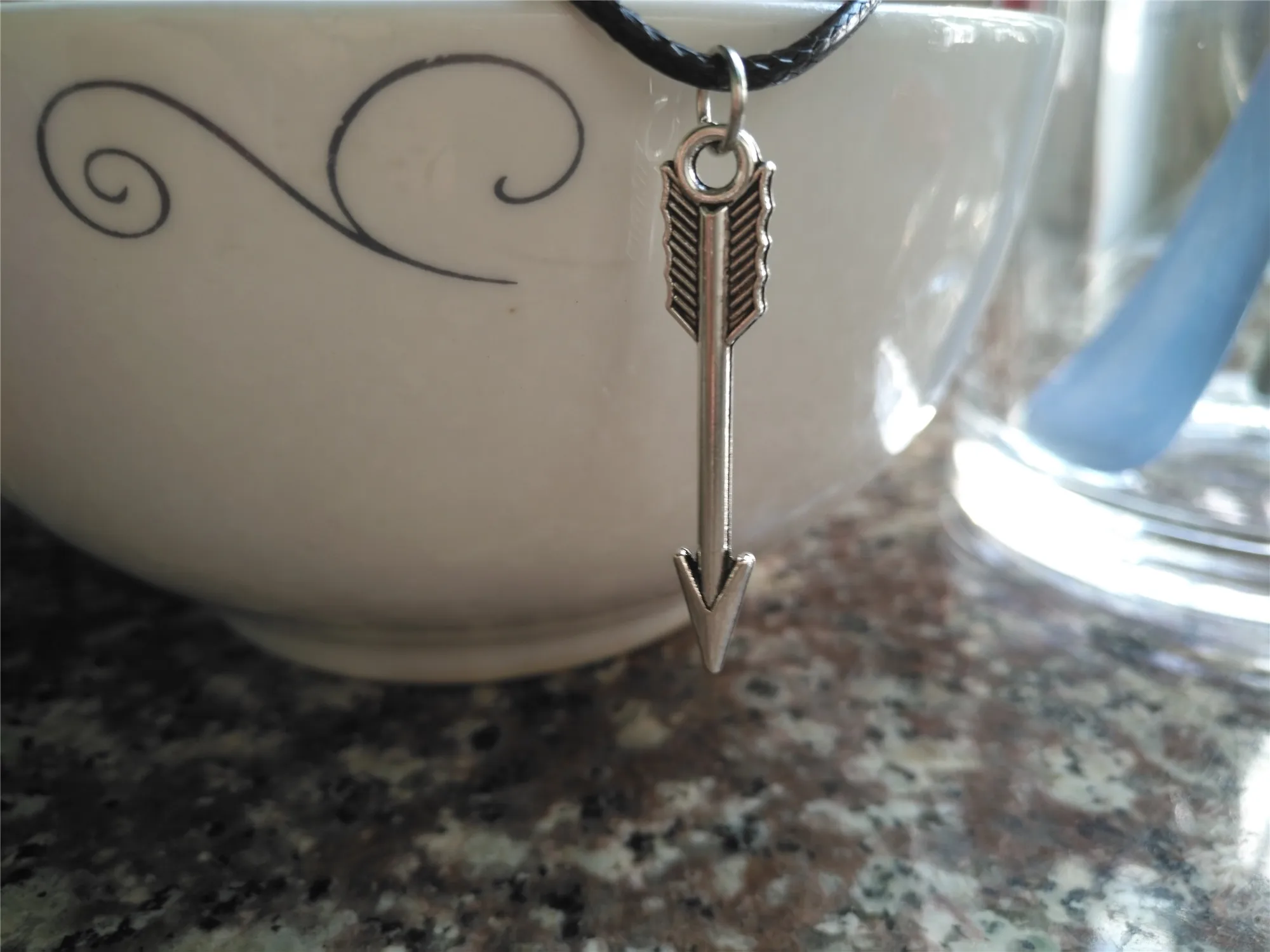 Новое маленькое оружие стрела любовь с первого взгляда кулон ожерелье женщины