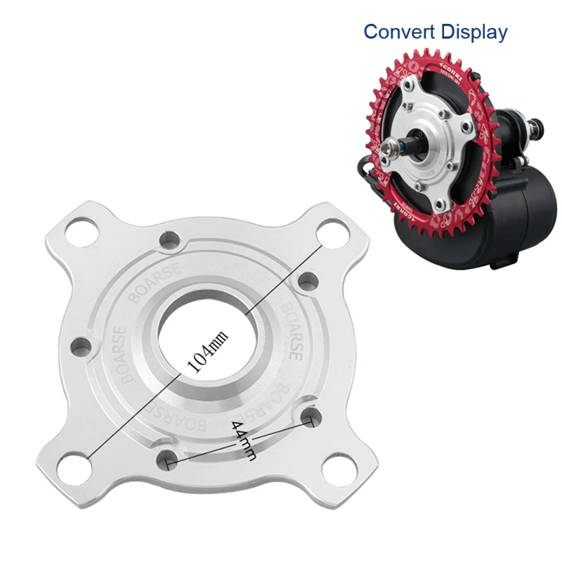 Mid Motor Chainwheel Ring Adapater 34T 36T 38T Chain Sets Electric Bike Conversion Kit for Tongsheng Ebike | Спорт и развлечения
