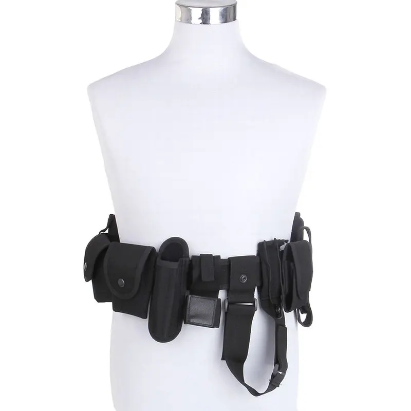

Tactical Belt Outdoor Training Duty Belts Police Guard Multifunction Waist Support Holster Security Military Waists Trainer