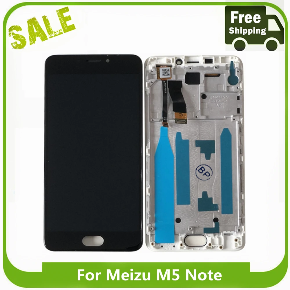 

5.5'' LCD Display Touch Screen Digitizer Assembly For Meizu M5 Note LCD Display For Meizu M5 NOTE LCD Display