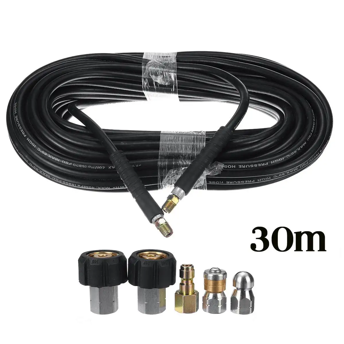 5800PSI 5 м/10 м/15 М шланг для мойки под давлением очистки воды 40 МПа большинства