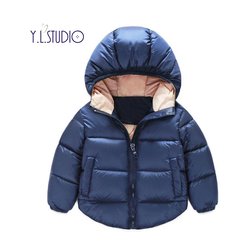 Детская куртка на утином пуху молнии с капюшоном | одежда и обувь