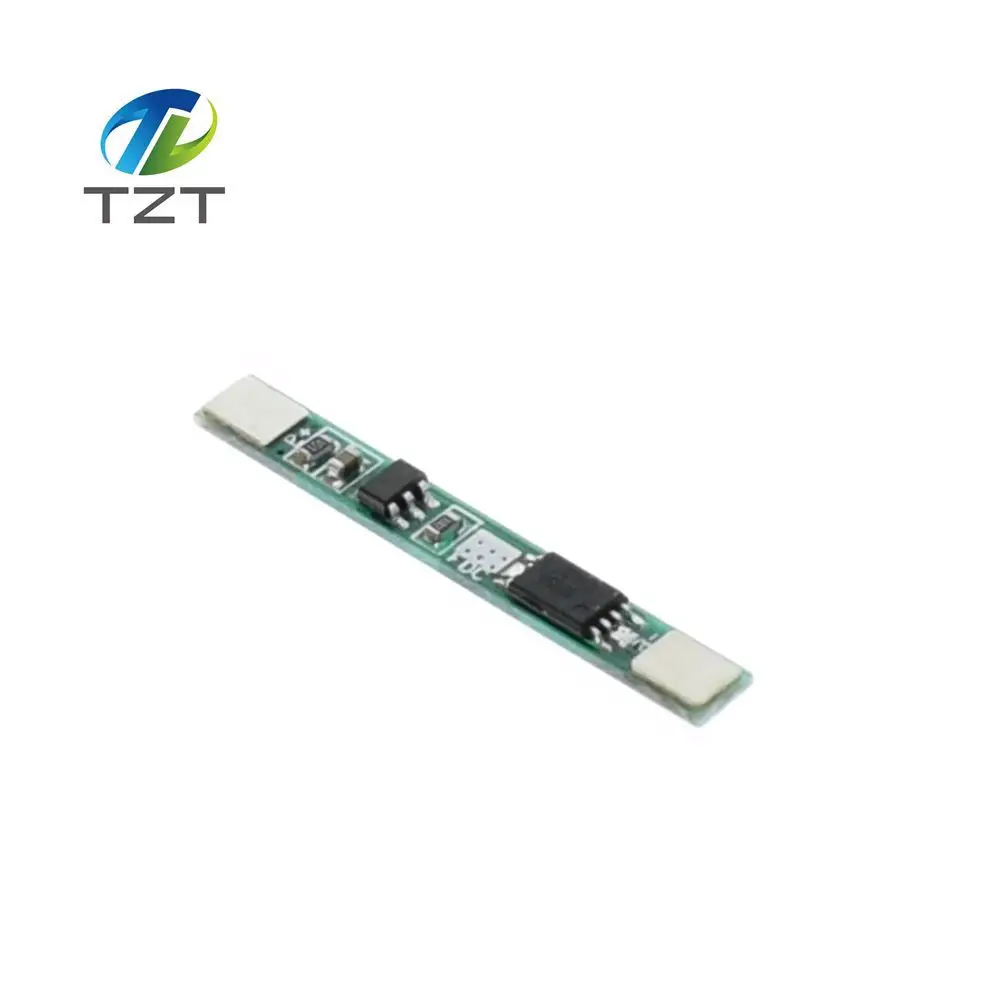 TZT 5 шт./лот 1S 3,7 V 3A литий-ионный BMS PCM плата защиты батареи pcm для 18650 литий-ионный аккумулятор