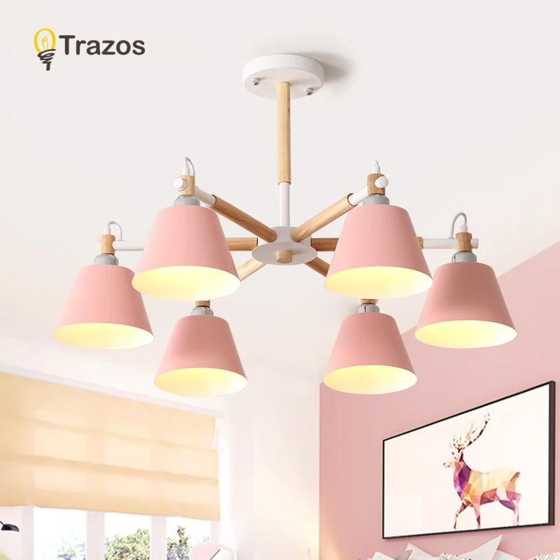 TRAZOS скандинавские подвесные светильники для спальни настенный прикроватный бра