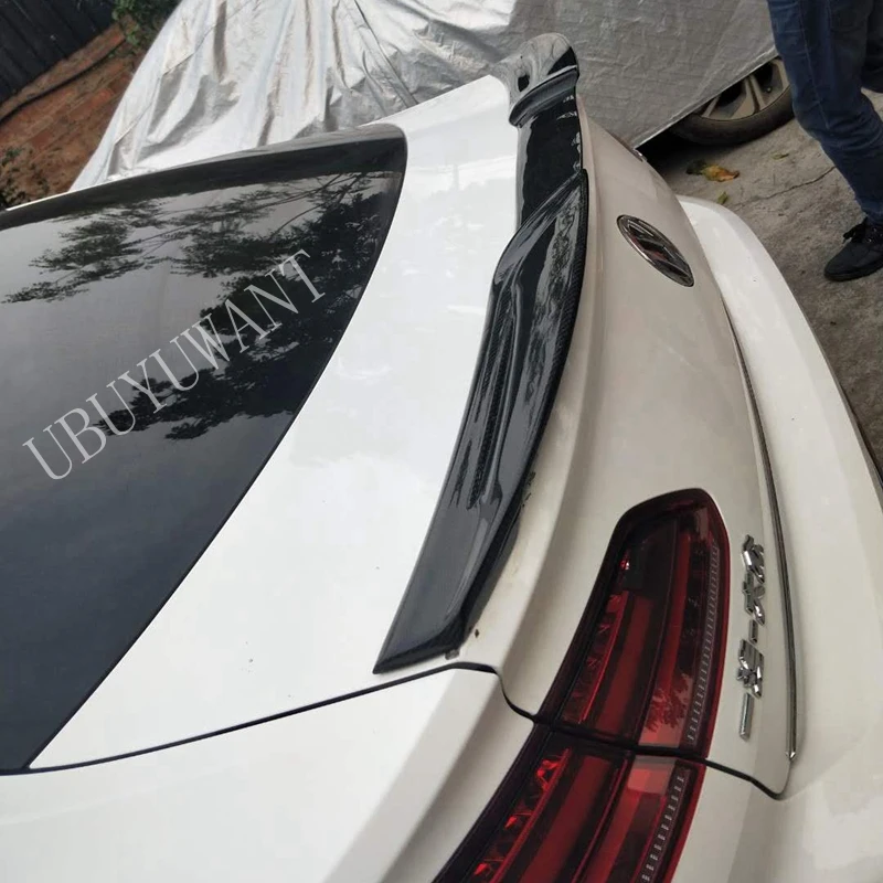 

Fit For Volkswagen CC Arteon 2019 2020 Carbon Fiber New Style Exterior Rear Spoiler Tail Trunk Boot Wing Decoration Car Styling