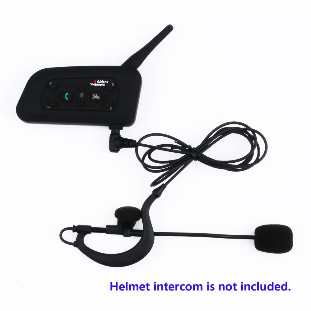

3PCS Referee Earhook Headphone 3.5mm Jack Headset for Vnetphone V4 V6 V2-500C FBIM Motorcycle Bluetooth Intercom BT Interphone