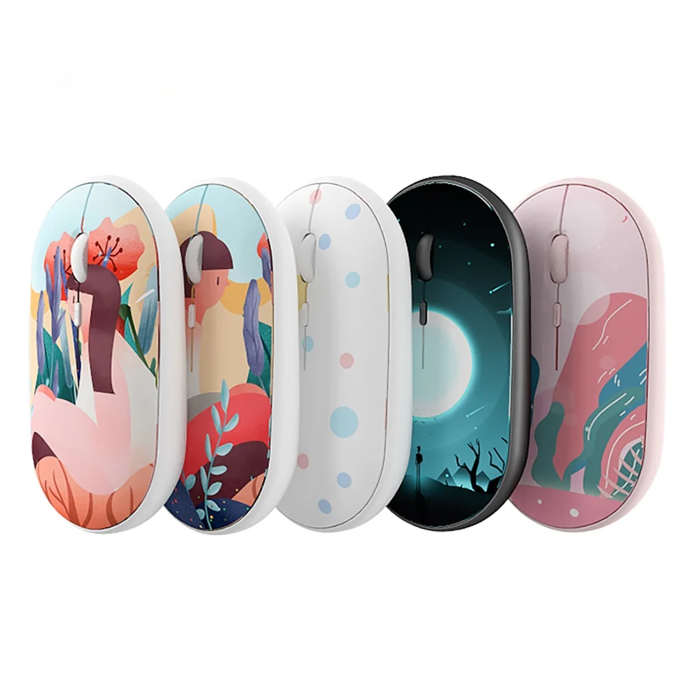 Мышь компьютерная беспроводная аккумуляторная Бесшумная 1600 DPI|Мыши| |