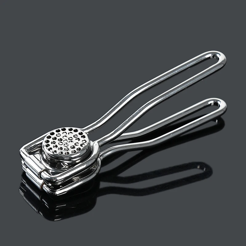 

Metal Garlic Press Fashion Design Presser and Crusher Portable Garlic Mincer Chopper Crusher Slicer Grater with Great Handle