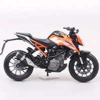 bburago 118 scales small 250 duke street bike motorcycle diecasts toy vehicles miniatures gift moto replicas for kids boys