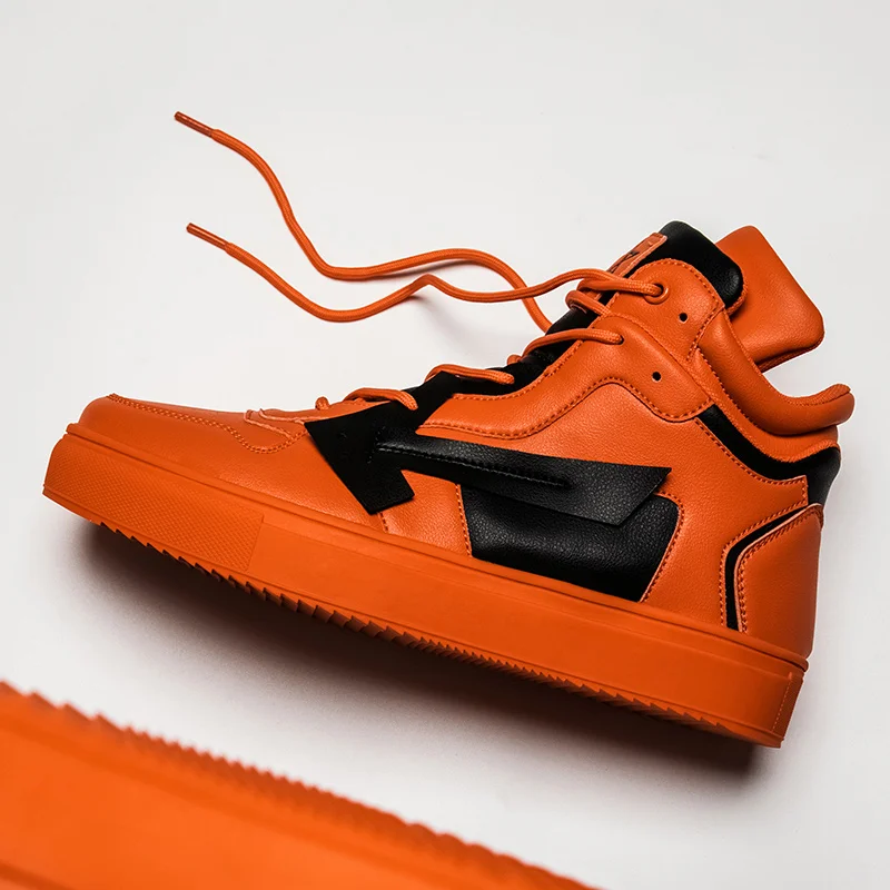 

Мужская повседневная обувь с высоким берцем; Модная обувь на плоской подошве; Sapato дизайн спортивная обувь для мужчин; Chaussures Pour Hommes; Прямая по...