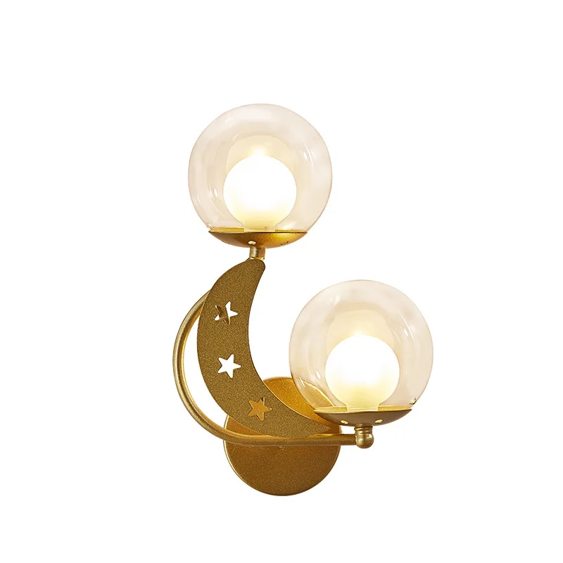 

New Arrival Wall Light Unique And Novelty Led Wall Lamps Glass Ball LED Lights For Home E27 Indoor Decor Light ZM1117