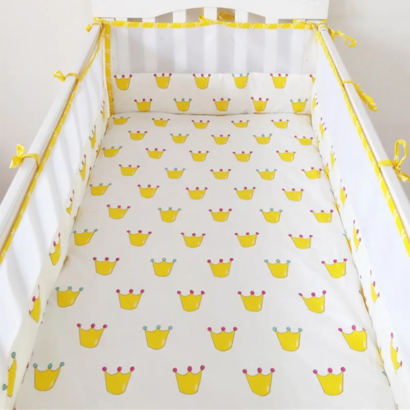 180*30 см летние дышащие детские постельное белье-Бампер анти-столкновения вокруг