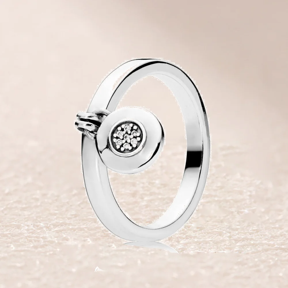 

197400CZ Logo Padlock Ring