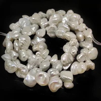 16 inches 15 22mm natural white botknot keshi pearl loose strand