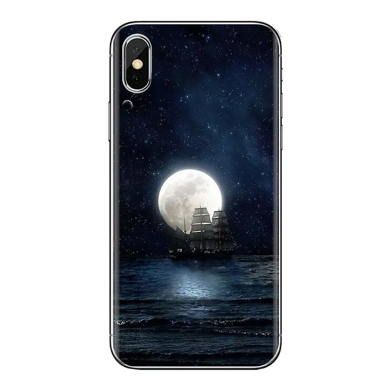 Путь к полному moon Space Star прозрачный чехол из материала tpu сумка для samsung Galaxy S3 S4 S5